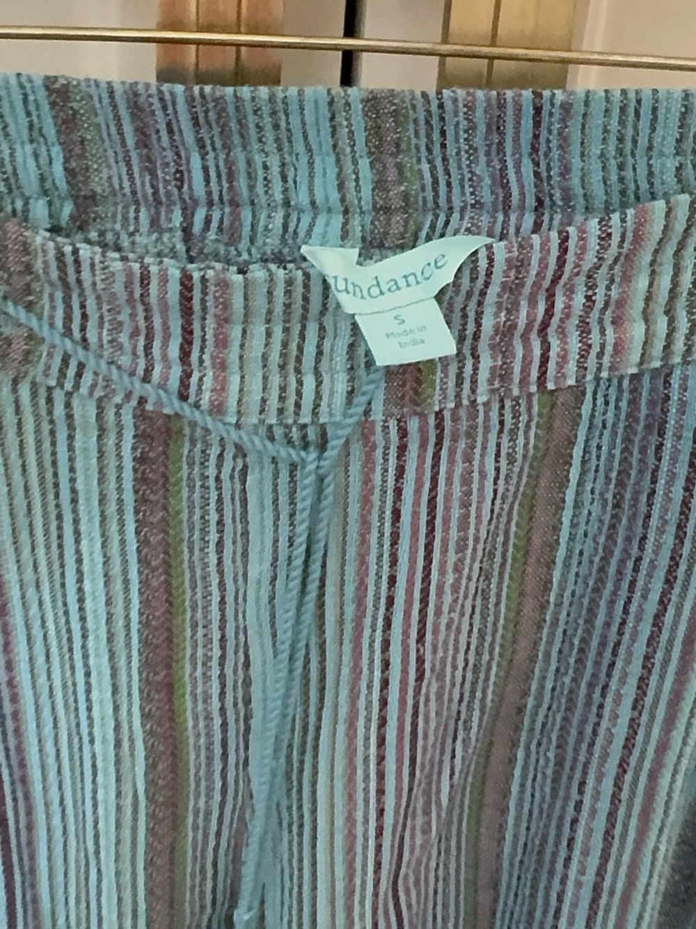 Sundance Women's
Bakari Ocean Striped pants Gauze size small - Picture 3 of 5
